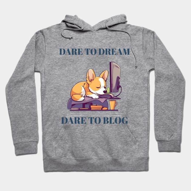 Blogger and daring dreamers Hoodie by Hermit-Appeal